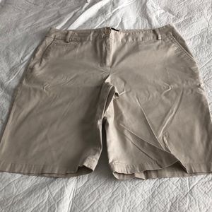 9” inseam Bermuda shorts